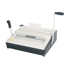 S980 Comb Binding Machine - 21-Hole A4 Manual Binder for Desk Calendars & Picture Books