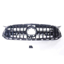 Black Racing Mesh Grille for Mercedes Benz AMG GT Coupe C190/R190 (2018-2020) - Upper Bumper Hood Grid