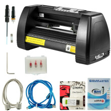 Professionele 14-inch vinyl snijplotter met gratis SignMaster-software – voor autostickers en signmaking