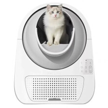 Smart Self-Cleaning Large Enclosed Cat Litter Box with Automatic Sand Disposal and Mat