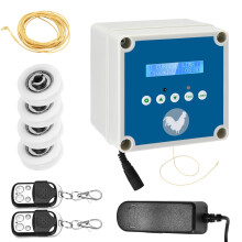 Automatisch 220V lichtgevoelige kippenhokdeur opener kit met timer voor thuis en op de boerderij