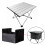 Compact Aluminum Folding Picnic Table - Portable Outdoor Camping Solution 1