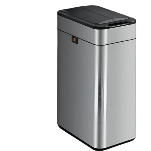 50L Large Smart Stainless Steel Sensor Kitchen Trash Can - Automatic Touchless Wastebasket