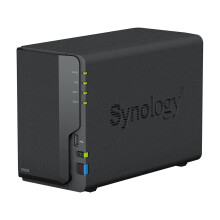 Synology DiskStation DS223: 2-Bay NAS Network Storage - Diskless Data Management for Home & Small Office (2023 Model)