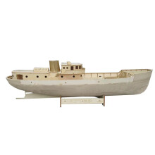 Sirius houten visboot modelbouwset - doe-het-zelf handgemaakte scheepsbouwspeelgoed en afstandsbediening cadeau