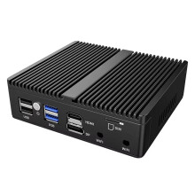 Industriële fanloze Mini PC: G30B N5100 Soft Router met 4x2 5G I226 LAN, OPNsense VPN-server, pfSense en ESXi firewall-apparaat