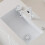 Multifunctional White Stainless Steel Kitchen Sink with Digital Display & Pull-Out Waterfall Faucets 1