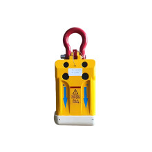 Heavy-Duty 1000kg Stone Slab Lifter Clamp with White Rubber - I for 10-50mm Granite & Marble