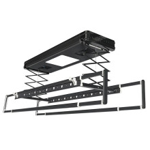Slim binnen telescoop elektrisch kledingrek met automatische lifting en koeling voor balkon