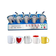 YYHC Premium 5-in-1 Warmteoverdrachtsmachine voor 11oz koffiemokken - Sublimatie bekerpers met hoogwaardig siliconenpapier voor batchprinten