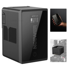 Neewer PS150E 150Wh V-Mount Batterij met 10350mAh Capaciteit, PD Type-C, D-Tap, BP USB-A, Dubbele DC-poorten en OLED-scherm voor videocamera