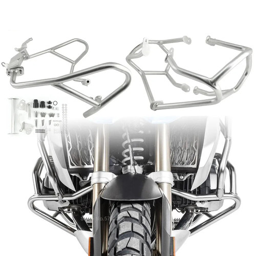 BMW R1250GS Engine Guard & Crash Bar Set (2018-2021) - Upper & Lower Frame Protector Bumper
