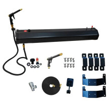 20L UV-Resistant Car Roof Water Tank & Solar-Powered Shower for Camping & Trucks