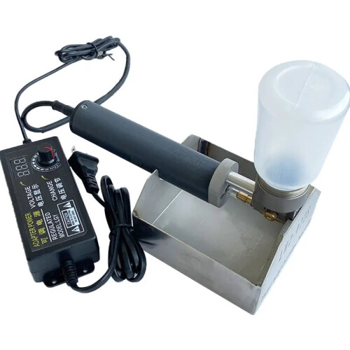 Portable Electric Leather Edge Finishing Kit - Adjustable Speed Handheld Tool Set for DIY Crafting