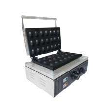 Xeoleo 1550W elektrische nootvormige wafelmaker - Kastanjepel krokante wafels keukenapparaat