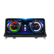 Premium 6GB/128GB Car Radio Multimedia Player with Wireless CarPlay for BMW X5 E70/X6 E71 (2007-2013) - Auto Navigation, Bluetooth, DSP