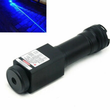 High-Precision Waterproof 465nm Blue Dot Laser Module - 5000mW Power