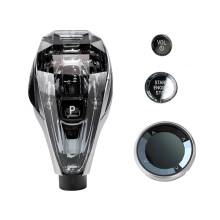 Elegant Crystal Gear Shift Knob for BMW 2, 3, 4 Series & More - Compatible with F44, G20, G21, G22, G23, G26, Z4 G29, iX3, X3 G01, X4 G02
