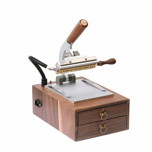 Versatile Digital Hot Foil Stamping Machine for Leather, Plastic, Wood, and Paper