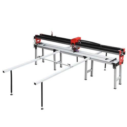 High-Power Automatic Ceramic Tile Cutter with Infrared Laser & Chamfering Feature - Multiple Length Options