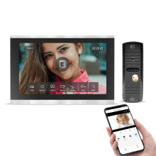 10-Inch Touch Screen WiFi Video Doorbell with 1080p Camera & Smart App Intercom