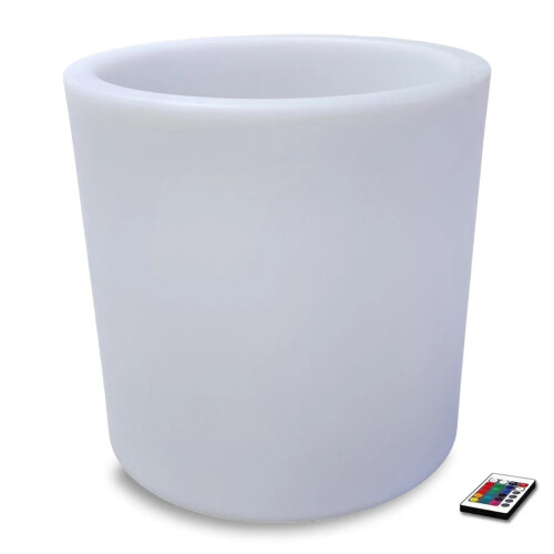 Elegant LED Luminous Flower Pot: Customizable Luxury Potting Container