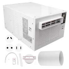 Compacte 280W touch-bedienbare draagbare airconditioner voor buitenkamperen, auto en gebruik in de keuken