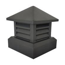 Durable Vinyl Domes & Metal Chimney Caps for Sheds and Roofs