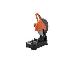 High-Power 2800W 14-Inch Chop Saw with 355mm Blade for Precision Steel Cutting - Adjustable 0-45 Dry Cut Machine at 1200 RPM