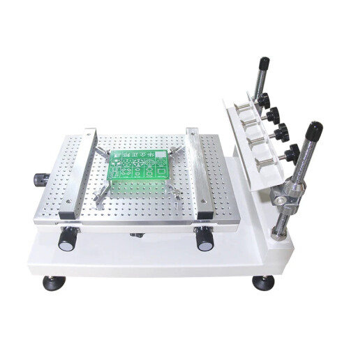 Precision Desktop PCB Stencil Printer - 30x40cm Manual Solder Paste Screen Printer PTR A320