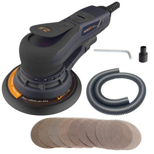 MAXXT 6,5 mm Multi-function Borstelloze Elektrische Orbital Schuurmachine - Variabele Snelheid Automotive Schuurmachine