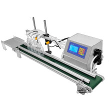 CSY 4H3200 Automatic Four-Head Liquid Filling Machine with Conveyor - Diaphragm Pump for Small to Medium Volume (4-3000ml)