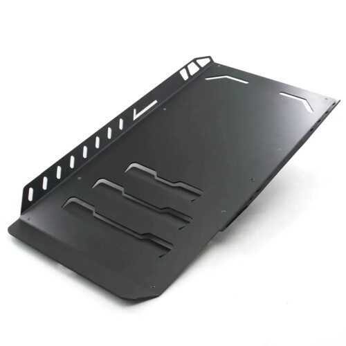 Harley Davidson CVORoad Glide/Road King/Street Glide 2014-2023 Black Motorcycle Skid Plate Lower Engine Guard Chassis Protector