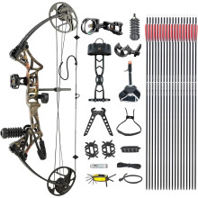 Elite Alloy 19 70lbs Hunting Archery Compound Bow Set - Precision and Power for the Avid Archer