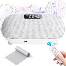 Bluetooth-compatibele hele lichaams vibratieplaat met siliconen pedaal voor vrouwenfitness