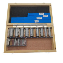 22-delige HSS-metrische sleufboren set voor CNC-machines