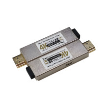 Compact 4K HDMI glasvezel extender - Ultra HD tot 300 meter over OM3 multimode glasvezel, HDMI 1.4a, HDCP 1.2