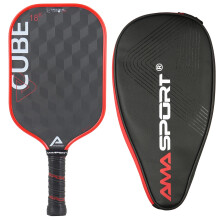 Pro-Serie 18K Carbon Fiber Pickleball Paddle met Edge Friction Technology voor verbeterde training