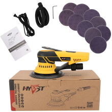 Hyvst 350W Brushless Roterend Schuurmachine - Variabele Snelheid Netvoedingsslijper voor Precisie Afwerking op Auto's en Hout