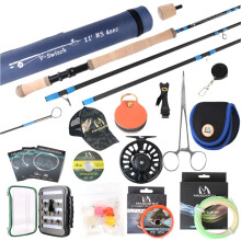 Maximumcatch 4-8wt Switch Fly Fishing Rod Kit: 10-11ft Gemiddeld Snelle Actie met Reel & Lijn Combinatie