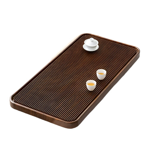Large Solid Wood Tea Tray - High-End Chinese Decorative Tea Board with Drainage for Tea Set Accessories