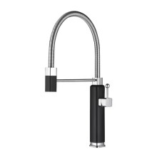 Vintage Luxe Dubbelwerkende Uittrekbare Keukenkraan – Premium Warm en Koud Wateroplossing