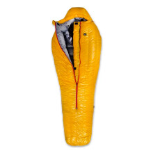 Ice Flame HW 20D Ultralight Nylon Mummie Slaapzak - Premium Witte Ganzenveren voor Buiten Kamperen Warmte, Lichtgewicht Eendenveren Ontwerp