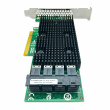High-Performance LSI 9400-16i SATA/SAS HBA Controller - 12Gbps PCIe, 16-Port, NVMe & HDD Support, RAID Capable