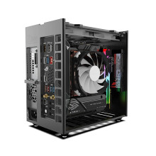 Compact ITX Chassis with Dual Slot Support & 1U Power Supply - LZMOD Mini A24 V6 1.0, 5.38 Liters