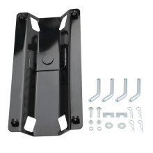 Universal 5th Wheel Gooseneck Ball Plate Adapter Hitch for Standard Rails