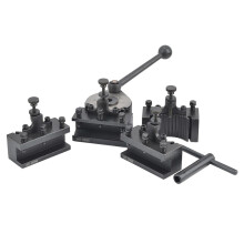 Duitse stijl Europese snelwissel gereedschaphouder set voor 150-300mm draaibankbed swing, 20x20mm