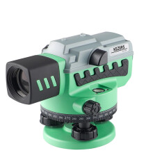 Kezers Optical Laser Level KL 36X - Self-Leveling Height, Distance & Angle Instrument with Tower Ruler Tripod
