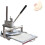 25cm handmatige pizzadeegpersmachine voor moeiteloos deeg platdrukken 1