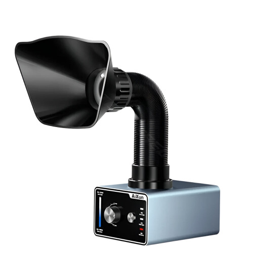 Advanced Soldering Fume Extractor with LED Tools - Aixun ES02 Strong Suction & Efficient Air Purification